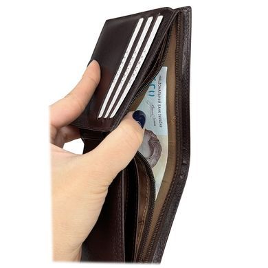 Men's wallet by Tergan (T&uuml;rkiye) made of genuine leather.