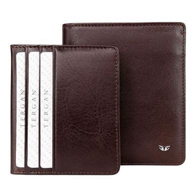 Men's wallet by Tergan (T&uuml;rkiye) made of genuine leather.
