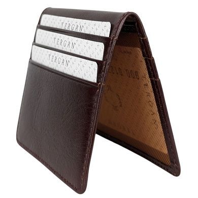 Men's wallet by Tergan (T&uuml;rkiye) made of genuine leather.
