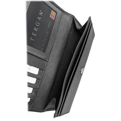 Women's wallet by Tergan (T&uuml;rkiye) made of genuine leather.