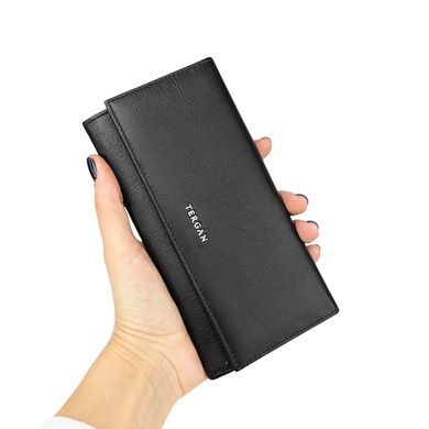 Women's wallet by Tergan (T&uuml;rkiye) made of genuine leather.